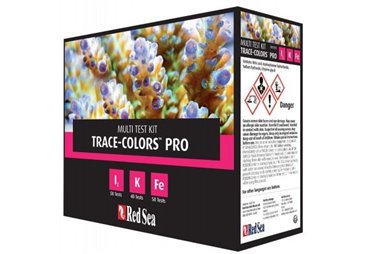 Red Sea Coral Colors PRO Multi Test Kit - sada testů na jód, draslík a železo (I2,K,Fe)