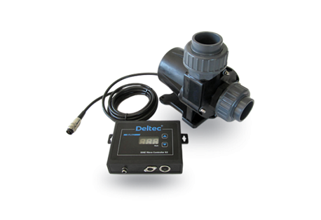 Čerpadlo 24V, regulovatelné DELTEC E-FLOW 24V 10, max.10000l/hod, 8,5m 