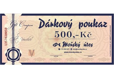 Dárkový poukaz 500,-Kč