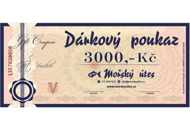 Dárkový poukaz 3000,-Kč